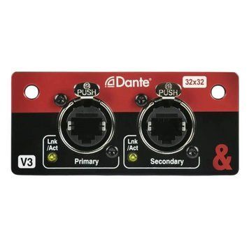 Карта розширення Dante для мікшерів Dante Allen Heath M-SQ-DANT32-A RM529982 фото