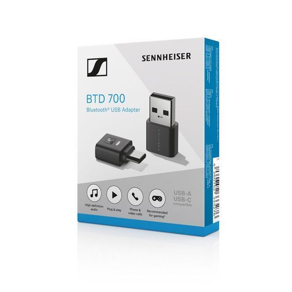 Bluetooth USB адаптер Sennheiser BTD 700 с aptX Lossless Auracast IM700434 фото
