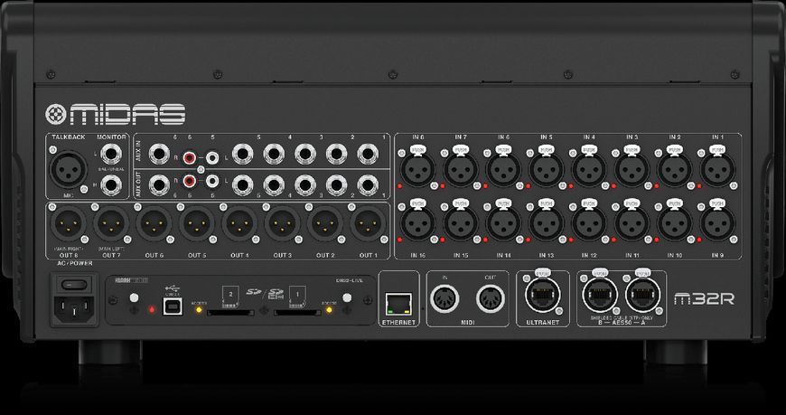 Цифровий мікшерний пульт MIDAS M32R Live LT86432 фото