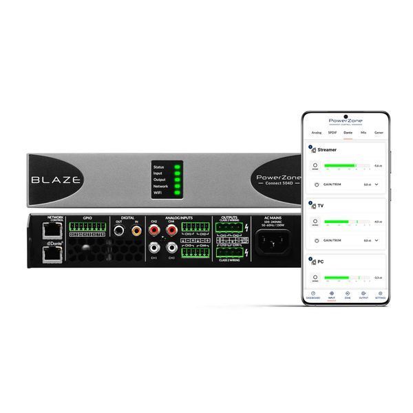 Инсталляционный усилитель класса D Blaze Audio PowerZone Connect 504D 2982067851 фото