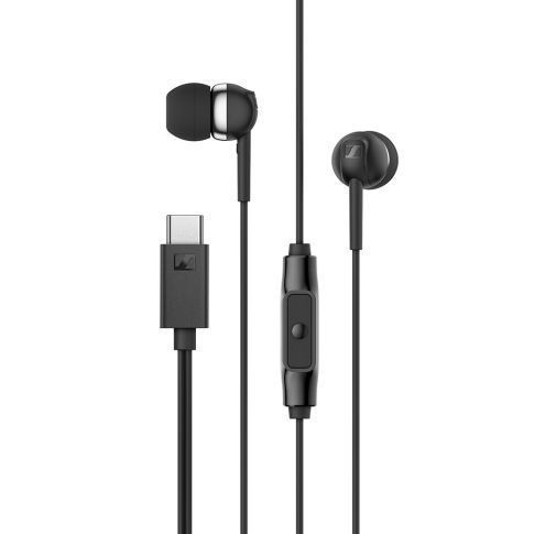 Проводные наушники Sennheiser CX 80U Black USB-C с микрофоном 3071997578 фото
